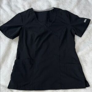 Classic Black Women's Short Sleeve Top